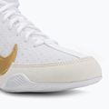 Scarpe da boxe Nike Machomai 3 bianco/oro metallizzato 7