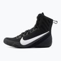 Scarpe da boxe Nike Machomai 3 bianco/nero 2