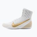 Scarpe da boxe Nike Machomai 3 bianco/oro metallizzato 2