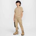 Pantaloni Nike Sportswear City Utility da bambino beige paracadute/nero 2