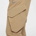 Pantaloni Nike Sportswear City Utility da bambino beige paracadute/nero 7