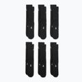 Calze  Jordan Everyday Cushioned Crew 6 pairs black/white 2