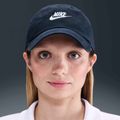 Cappello da baseball Nike Club Unstructured Futura Wash ossidiana/bianco 3
