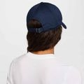Cappello da baseball Nike Club Unstructured Futura Wash ossidiana/bianco 5