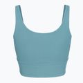Reggiseno sportivo Nike Zenvy Rib Light Support smoky blue/white 2