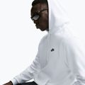 Felpa da uomo Nike Club Pullover Hoodie white/white/black 4