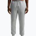 Pantaloni da uomo Nike Club Cuffed Brushed dark grey heather/light smoke grey/white