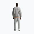 Pantaloni da uomo Nike Club Cuffed Brushed dark grey heather/light smoke grey/white 3