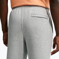 Pantaloni da uomo Nike Club Cuffed Brushed dark grey heather/light smoke grey/white 5