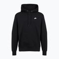 Felpa uomo Nike Club Pullover Hoodie black/black/white 6