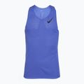 Maglietta da corsa Nike AeroSwift Dri-Fit ADV uomo blu cometa / nero 7