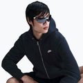 Felpa con cappuccio Nike Club Full Zip Uomo ossidiana/ossidiana/bianca 4