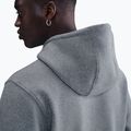 Felpa uomo Nike Club Pullover Hoodie dark grey heather/light smoke grey/white 5