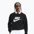 Felpa uomo Nike Sportswear Club Graphic Fleece Crew black/white