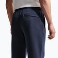 Pantaloni da uomo Nike Club Cuffed Brushed obsidian/obsidian/white 4