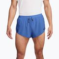 Pantaloncini da corsa Nike AeroSwift Dri-Fit ADV da uomo blu cometa/nero
