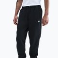Pantaloni da uomo Nike Club Cuffed Brushed black/black/white 4