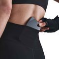 Leggings donna Nike One a vita alta nero/bianco 4