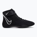 Nike Speedsweep VIII scarpa da wrestling nero/bianco/nero/grigio lupo 2