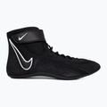 Nike Speedsweep VIII scarpa da wrestling nero/bianco/nero/grigio lupo
