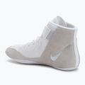 Nike Speedsweep VIII scarpa da wrestling bianco/nero/bianco/polvere di fotone 3
