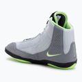 Nike Inflict 4 football wrestling scarpe grey/lime blast/anthracite/white 3