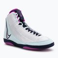 Nike Inflict 4 scarpa da wrestling bianco / ipervioletto / blu ghiacciaio / ossidiana