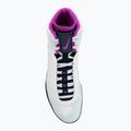 Nike Inflict 4 scarpa da wrestling bianco / ipervioletto / blu ghiacciaio / ossidiana 5
