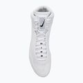 Nike Inflict 4 bianco/nero/bianco scarpe da wrestling 5
