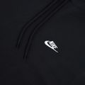 Felpa uomo Nike Sportswear Club Knit Pullover Hoodie black/black/white 6
