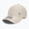 Cappello da baseball New Era Flawless 9FORTY New York Yankees beige chiaro 2