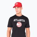Maglietta New Era NOS NBA Regular Atlanta Hawks da uomo, nero 3