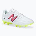 New Balance 442's Academy V2 FG bianco/lime scarpe da calcio da uomo