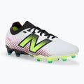 Scarpe da calcio New Balance uomo Tekela Pro Low Laced V4+ FG bianco