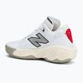 New Balance Fresh Foam BB v2 scarpe da basket bianche 3