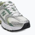 Scarpe New Balance 530 argento metallizzato/verde palladio 7