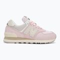 Scarpe da donna New Balance 574's V2 light pink/white 2