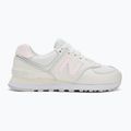 Scarpe da donna New Balance Classic 574's V2 white/light pink 2
