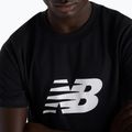 Maglietta New Balance Graphic V Flying da uomo, nero 4