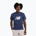 Maglietta New Balance Graphic V Flying navy da uomo