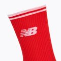 Calzini New Balance Running Stripe Midcalf 2 paia rosso/bianco 3