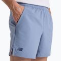 Pantaloncini da tennis New Balance Tournament Seersucker Short da uomo, con colori blu scuro 5