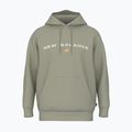 Felpa New Balance Reimagine Fleece Hraphic Hoody Uomo olivine