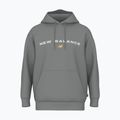 Felpa New Balance Reimagine Fleece Hraphic Hoody Uomo slategrey