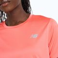 Maglietta da corsa New Balance Essentials SS driftred da donna 4