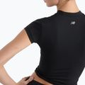 Maglietta New Balance Define Fitted nera da donna 6