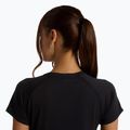 Maglietta New Balance Seasonal Jacquard nera da donna 5
