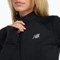 Felpa da running New Balance Harmony Half Zip da donna, nero 4