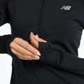 Felpa da running New Balance Harmony Half Zip da donna, nero 5