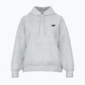 Felpa con cappuccio New Balance Reimagine Fleece Donna ashheath